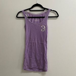 Aeropostale Ribbed Racerback Tank S